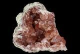 Pink Amethyst Geode Section - Argentina #124176-1